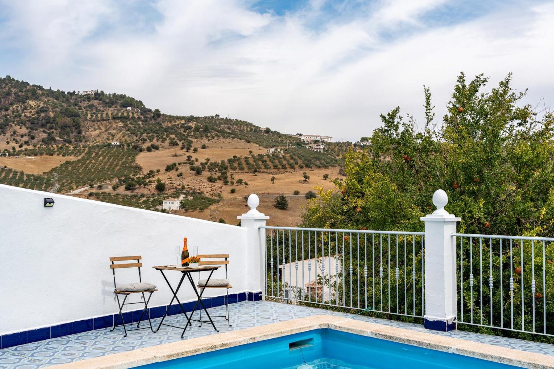 Malagasuite Cortijo Robles Casarabonela Exteriör bild